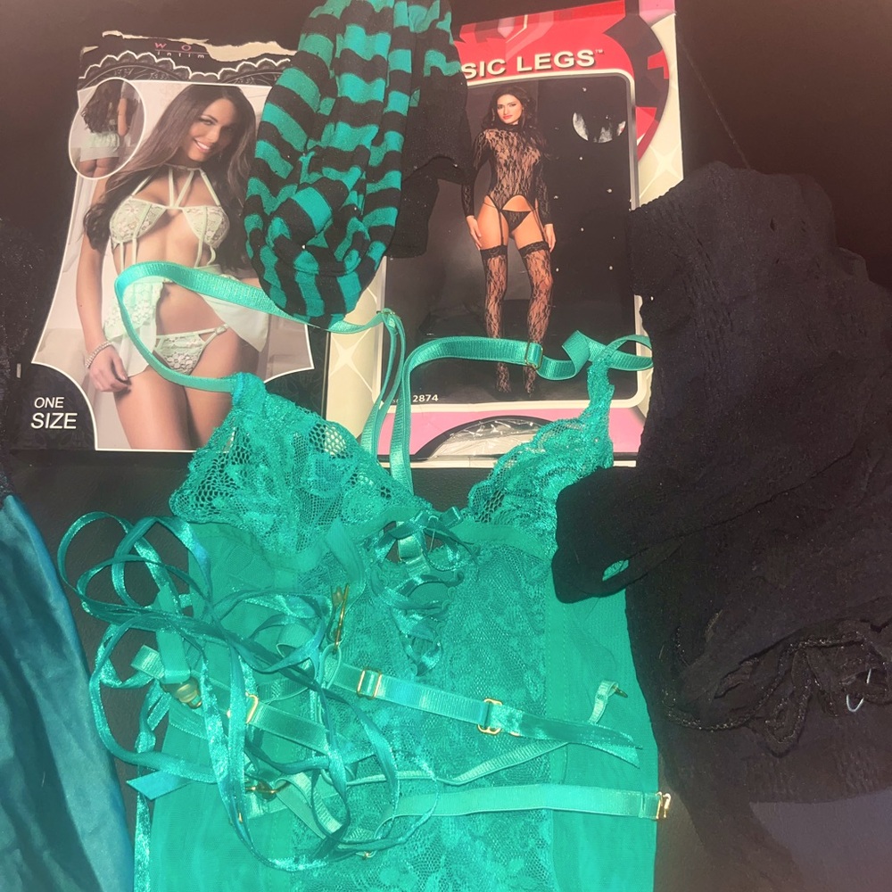 Lingerie Rave Wear Lot about 10 pieces New